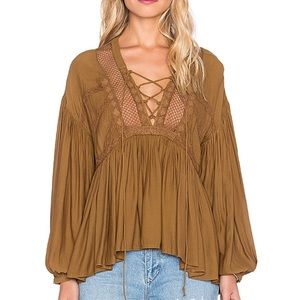 Free People Peasant Blouse